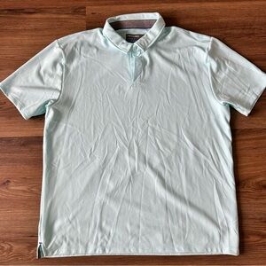 Twillory Polo Shirt Men XXL 2XL Blue Athletic Athleisure Athlounger Performance